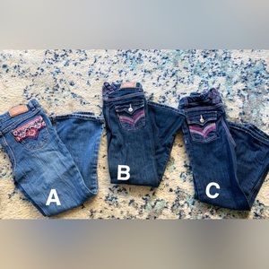 Levi girls jeans bootcut